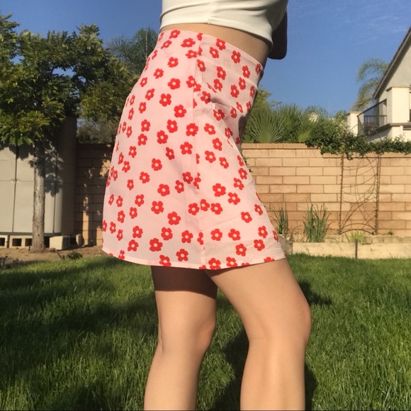 Floral Print Skirt - Picture 3 of 4